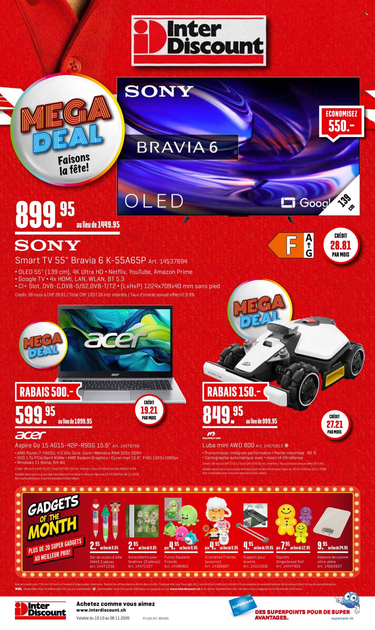 Volantino Interdiscount - 19.10.2026 - 8.11.2026. Pagina 24