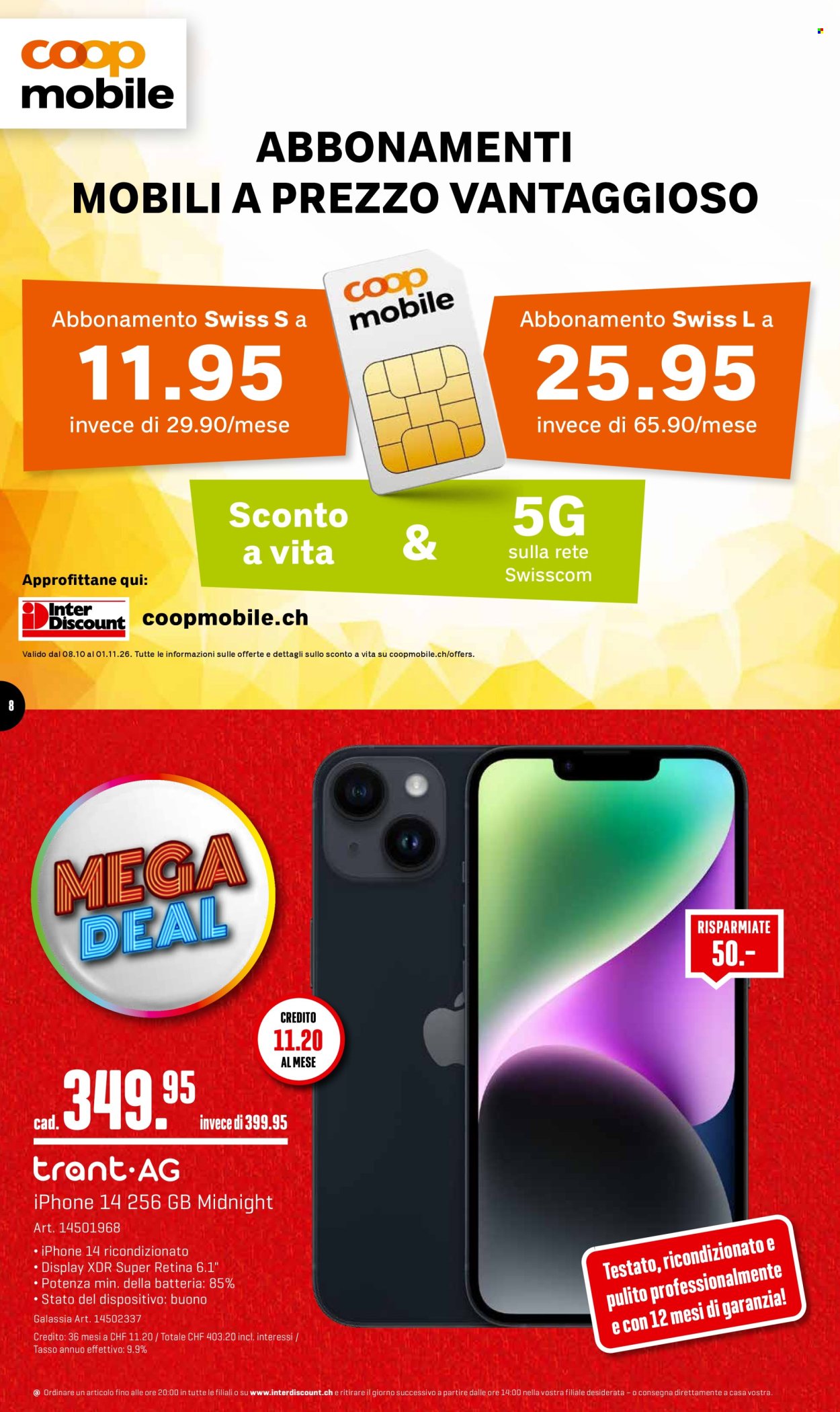 Volantino Interdiscount - 19.10.2026 - 8.11.2026. Pagina 8