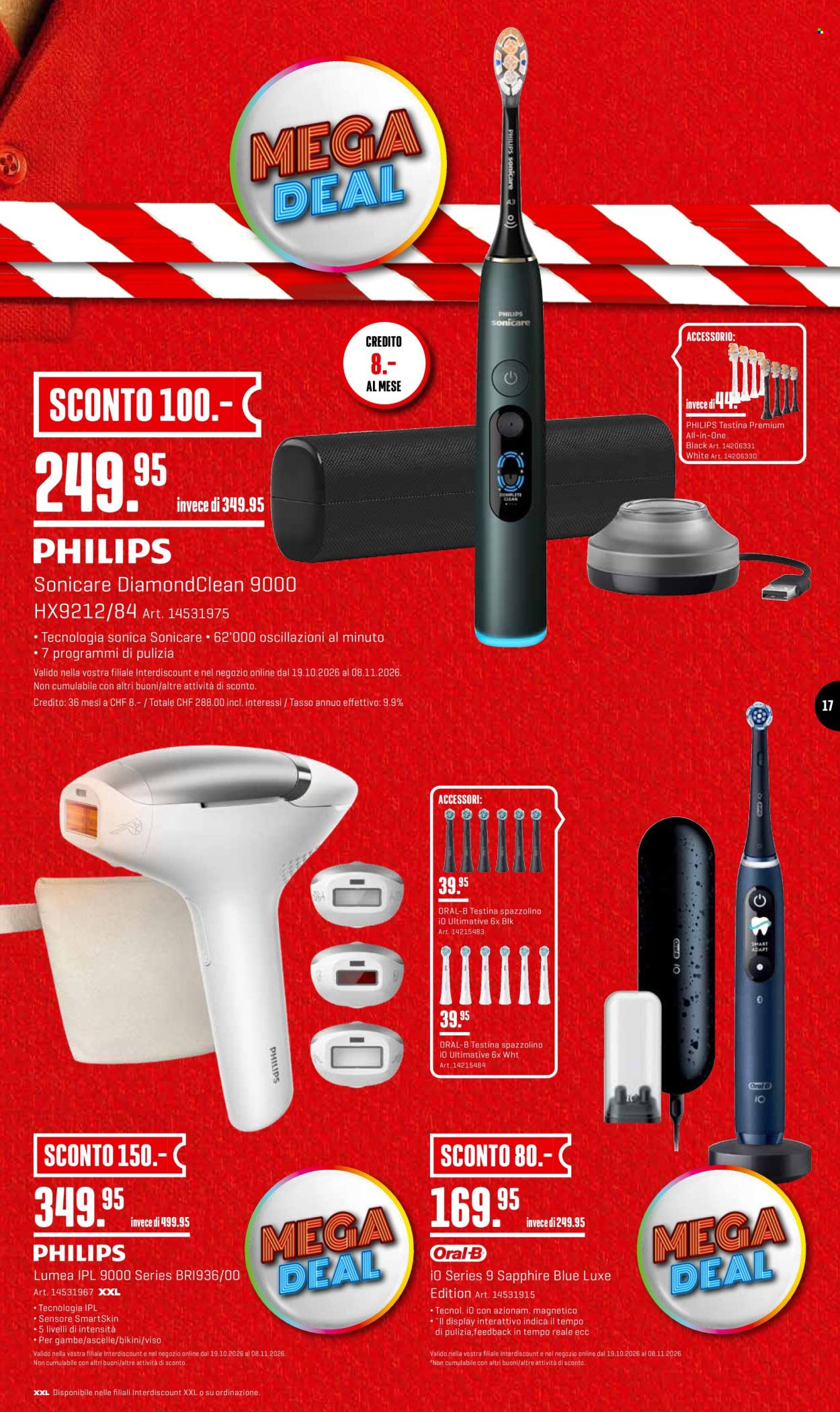 Volantino Interdiscount - 19.10.2026 - 8.11.2026. Pagina 17