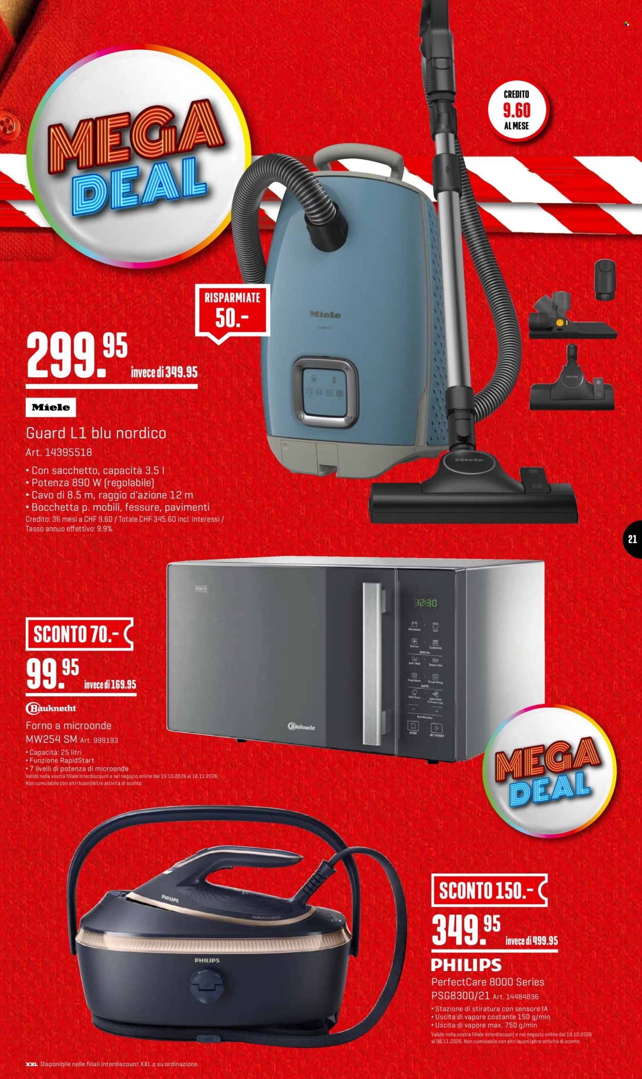 Volantino Interdiscount - 19.10.2026 - 8.11.2026. Pagina 21