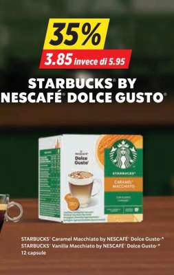 STARBUCKS® Caramel Macchiato by NESCAFÉ® Dolce Gusto®