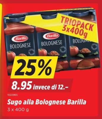 Sugo alla Bolognese Barilla