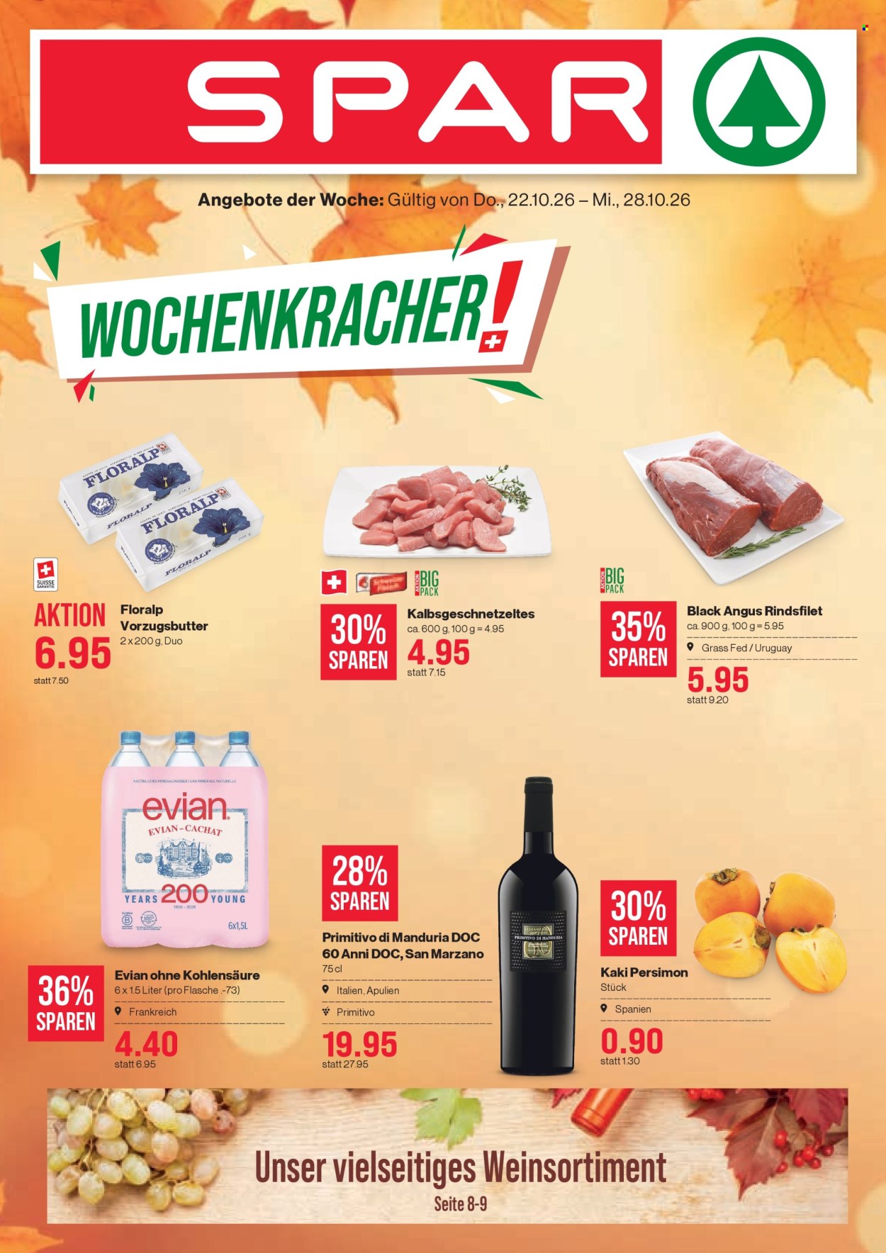 Volantino SPAR - 22.10.2026 - 28.10.2026. Pagina 1