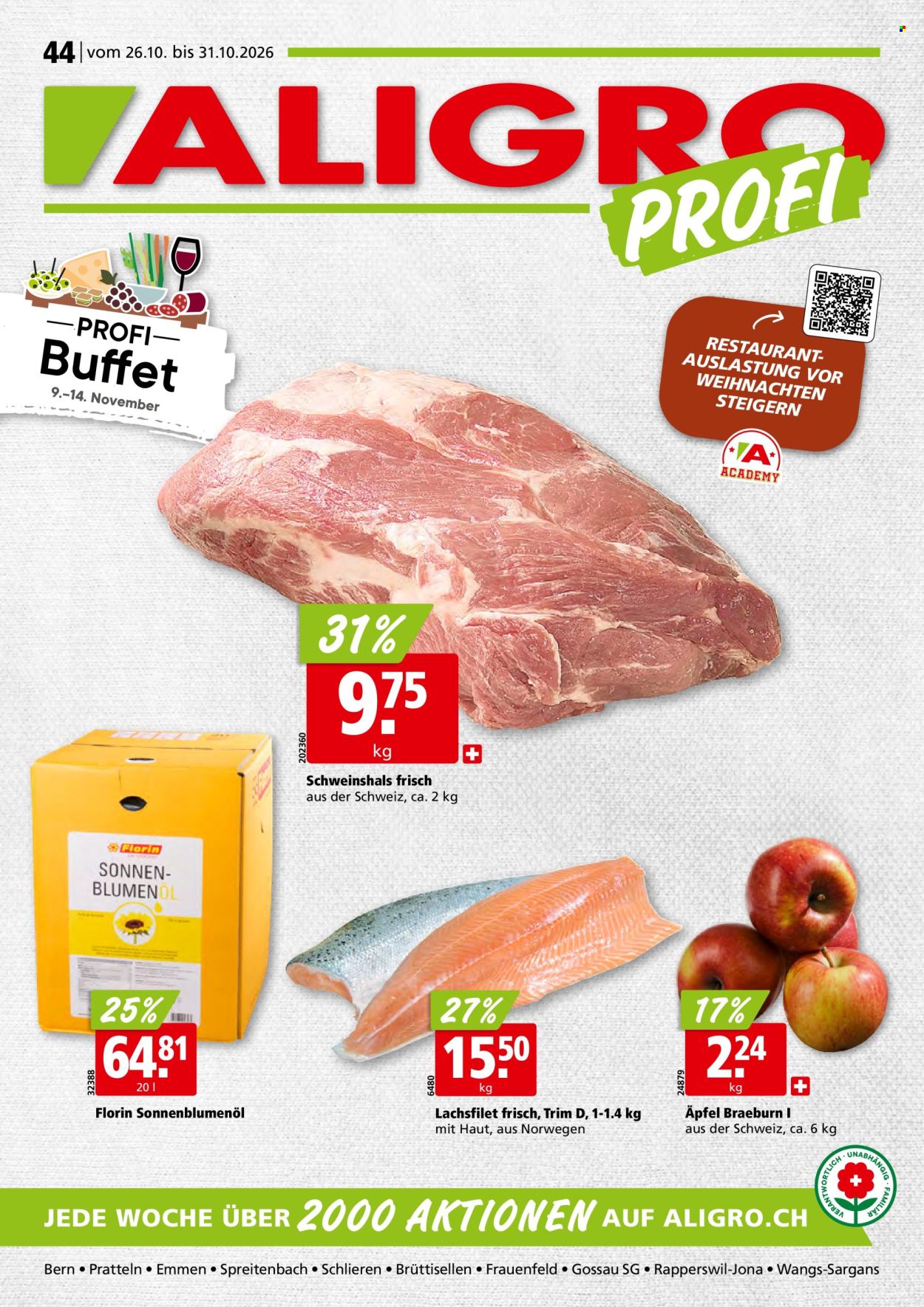 Volantino ALIGRO - 26.10.2026 - 31.10.2026. Pagina 1