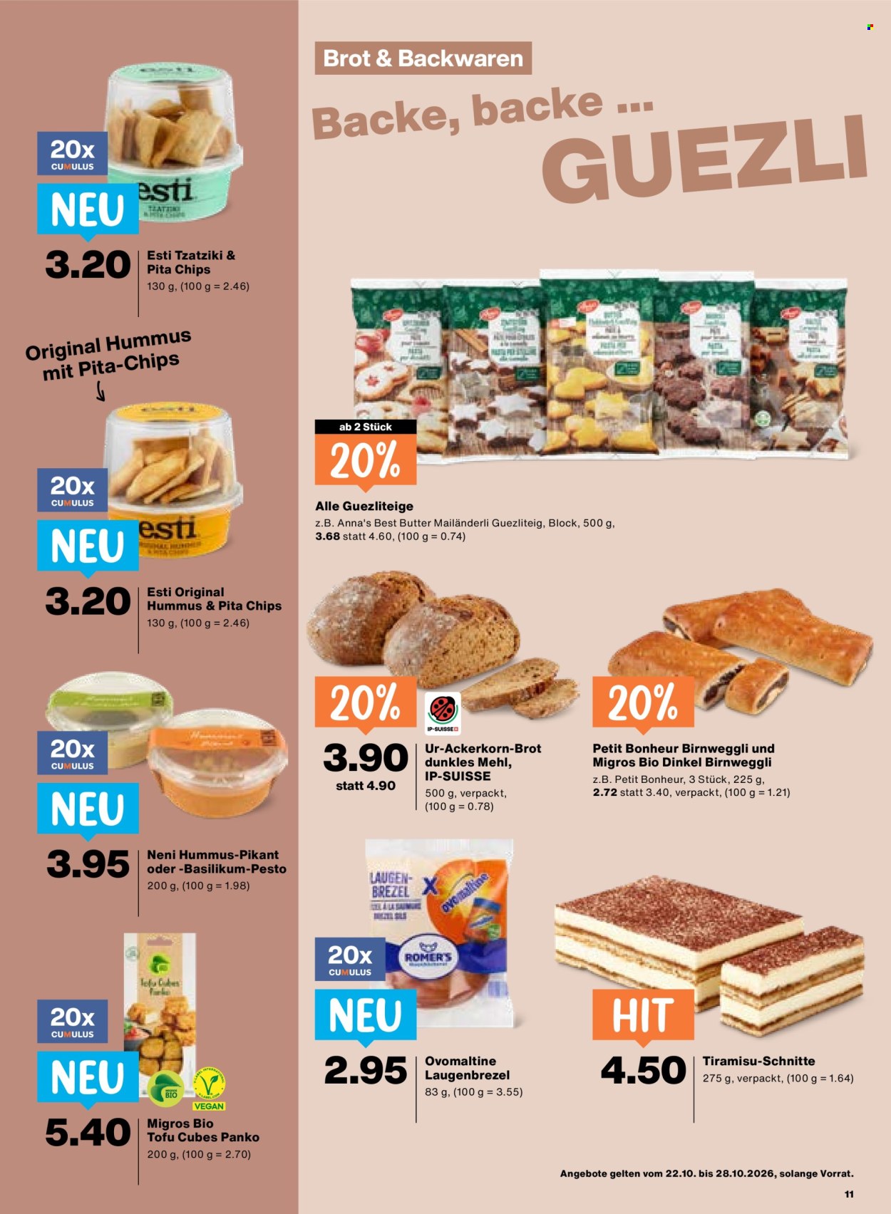 Volantino Migros - 22.10.2026 - 28.10.2026. Pagina 11