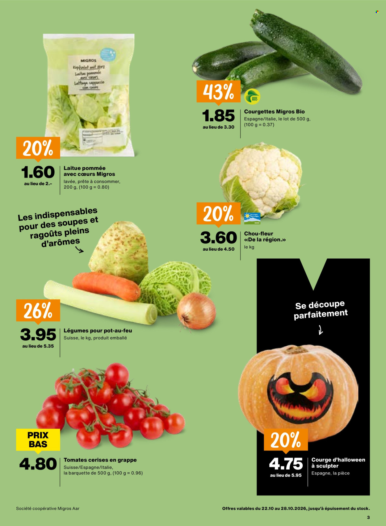 Volantino Migros - 22.10.2026 - 28.10.2026. Pagina 3