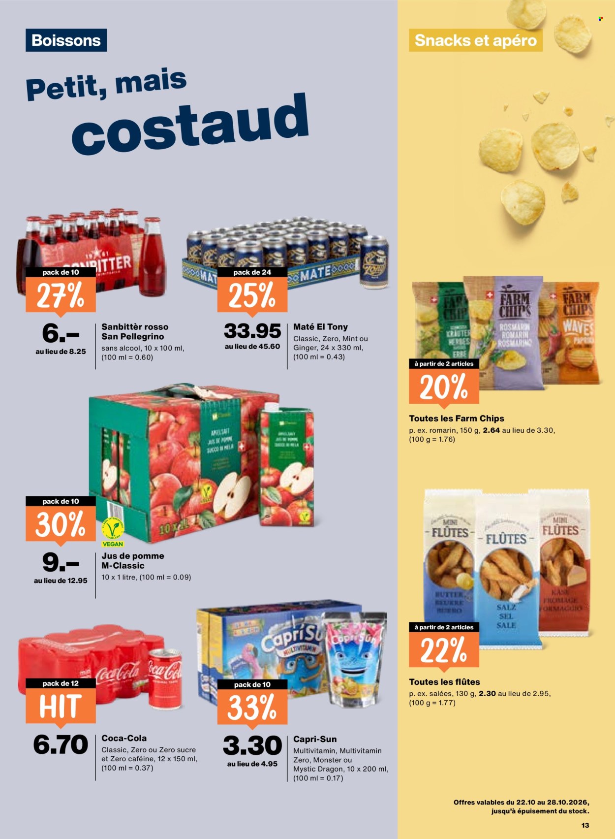 Volantino Migros - 22.10.2026 - 28.10.2026. Pagina 13