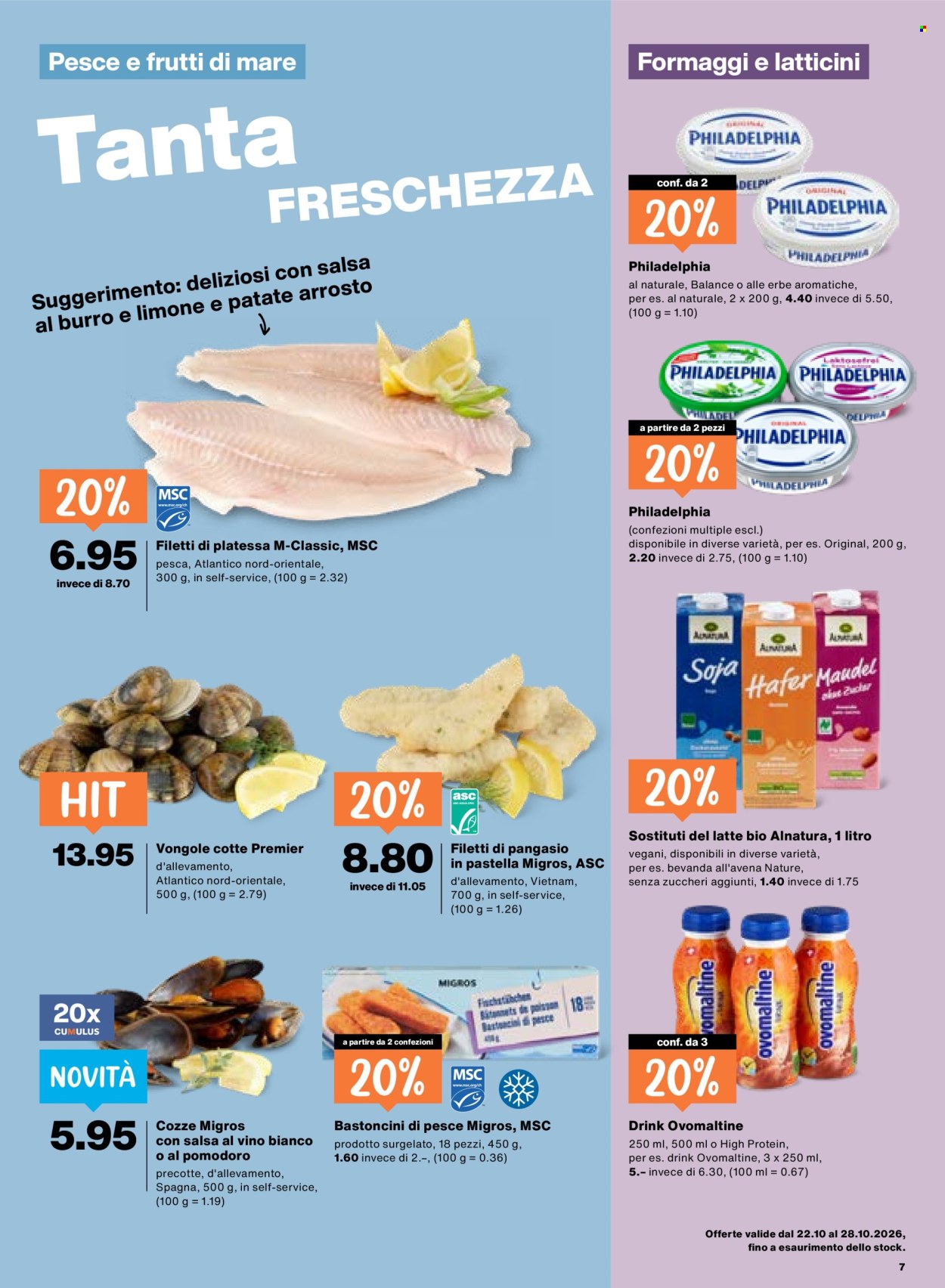 Volantino Migros - 22.10.2026 - 28.10.2026. Pagina 7