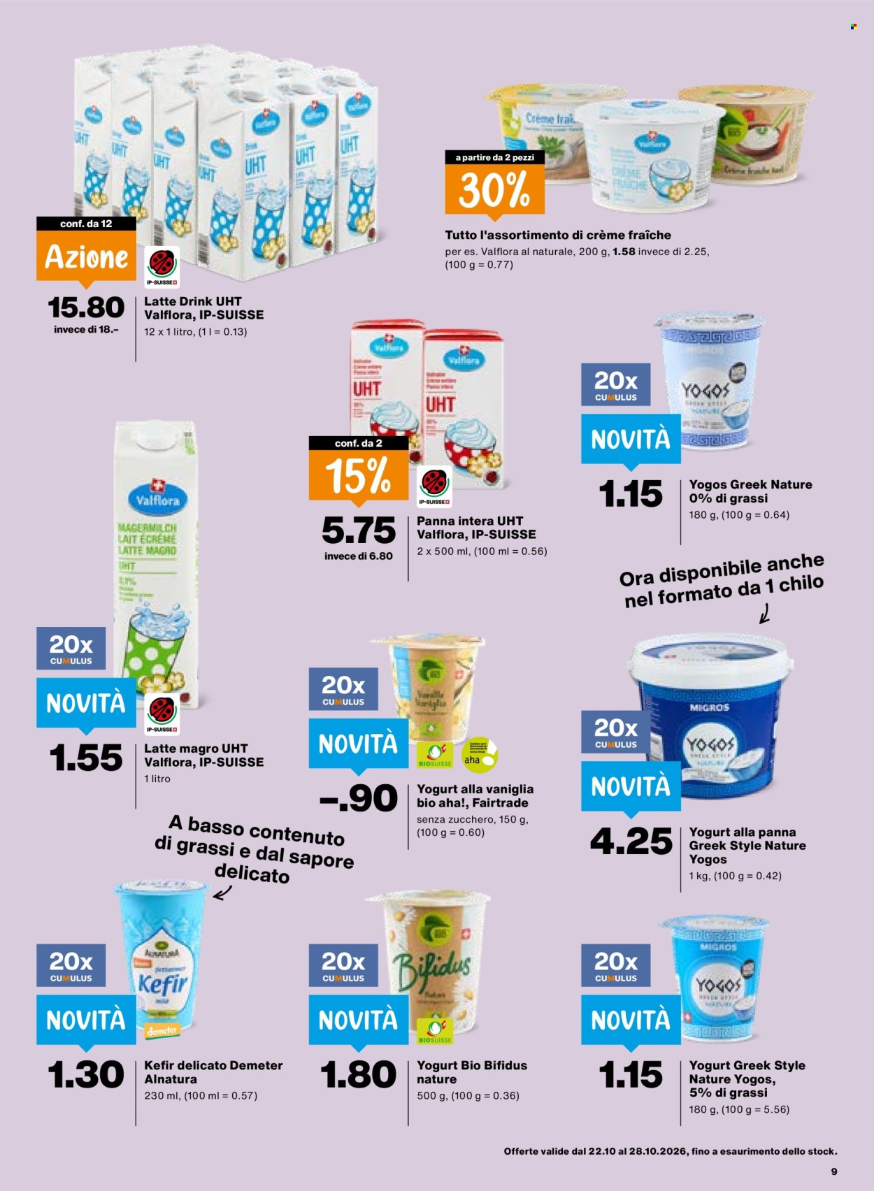 Volantino Migros - 22.10.2026 - 28.10.2026. Pagina 9