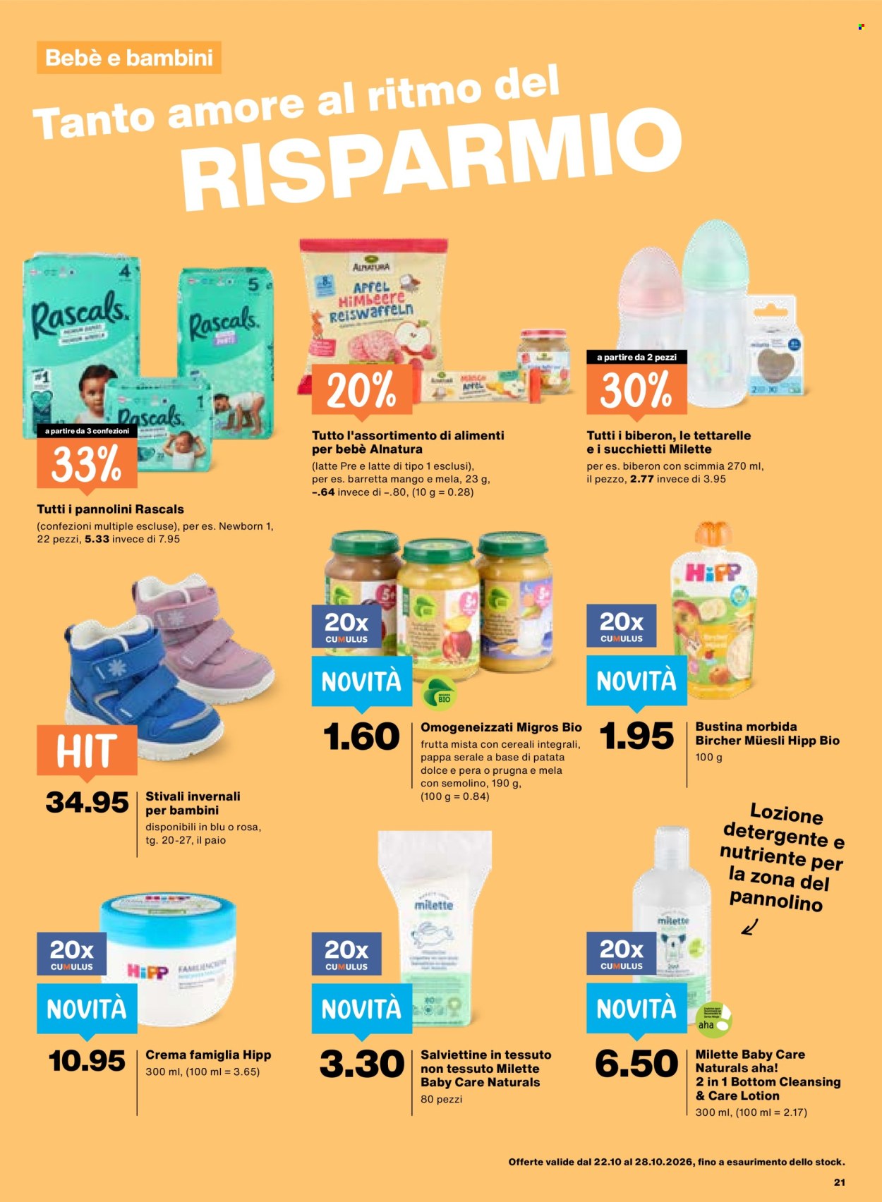 Volantino Migros - 22.10.2026 - 28.10.2026. Pagina 21