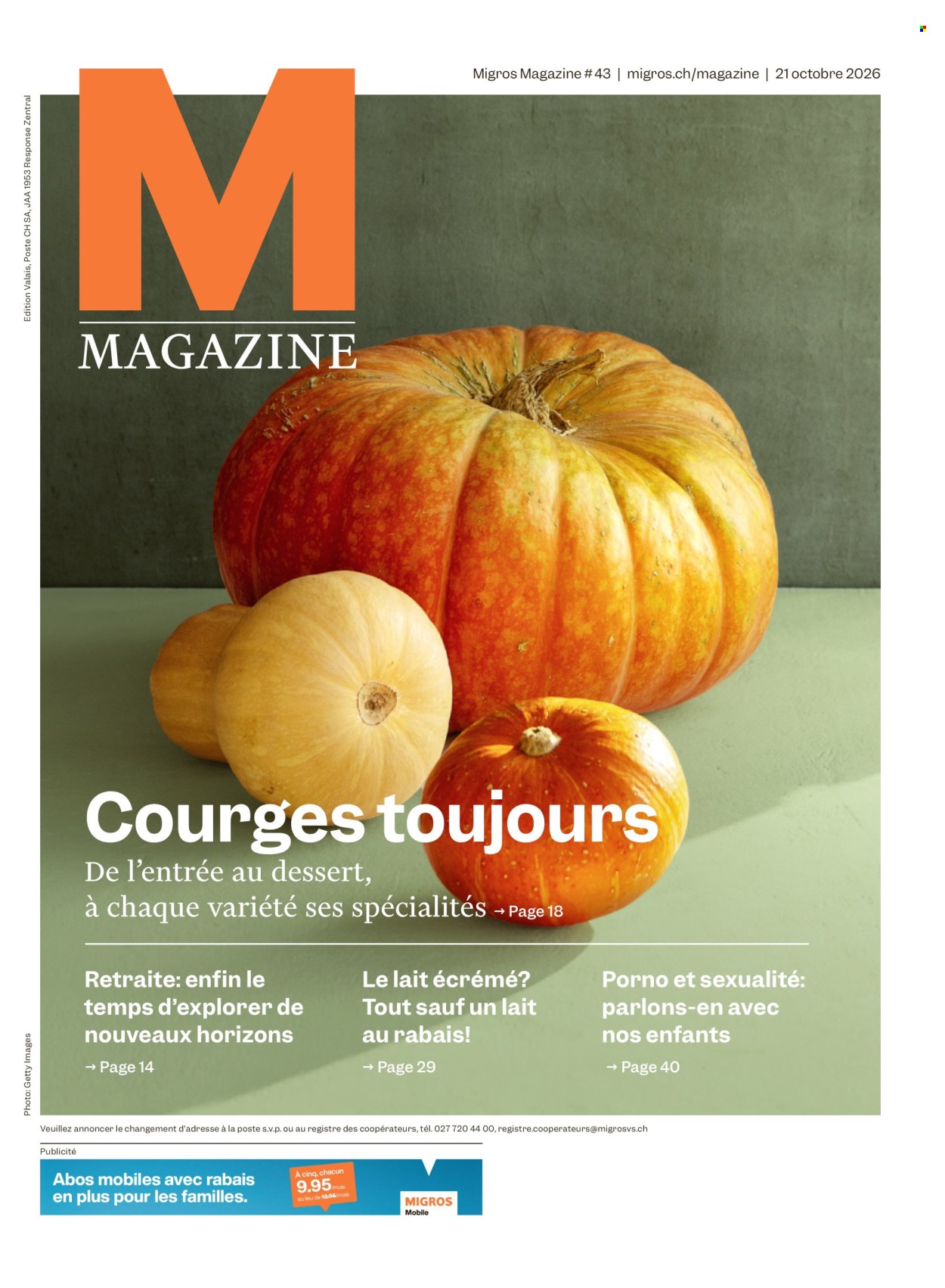 Volantino Migros - 21.10.2026 - 28.10.2026. Pagina 1