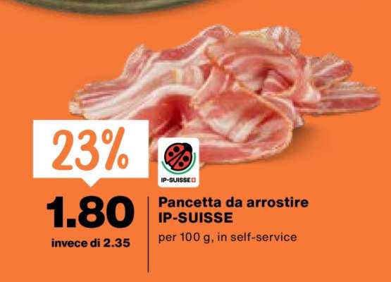 Pancetta da arrostire IP-SUISSE