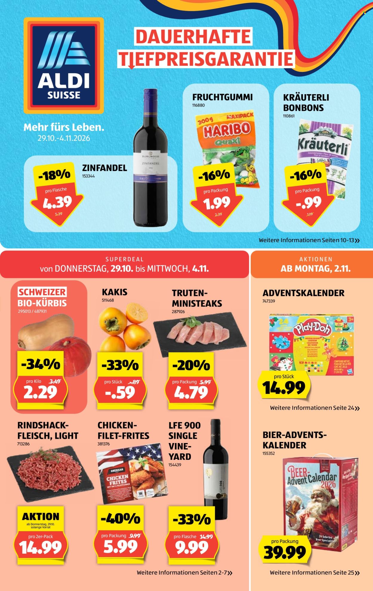 Volantino Aldi - 29.10.2026 - 4.11.2026. Pagina 1
