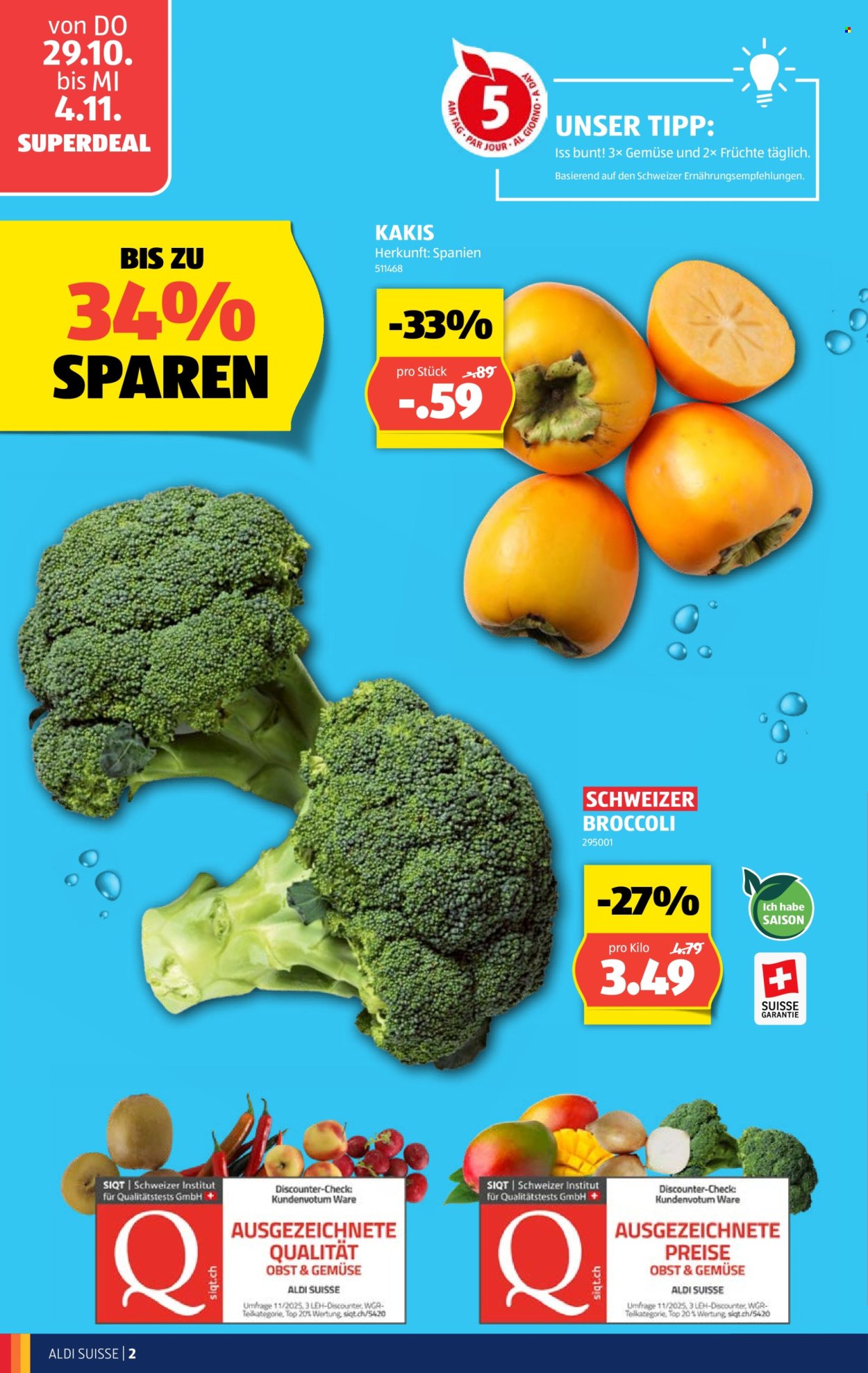 Volantino Aldi - 29.10.2026 - 4.11.2026. Pagina 2
