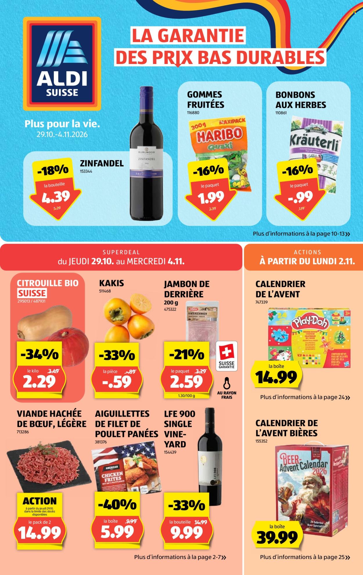 Volantino Aldi - 29.10.2026 - 4.11.2026. Pagina 1