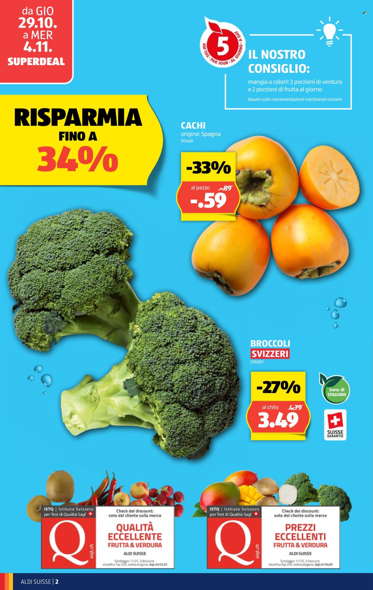 Volantino Aldi - 29.10.2026 - 4.11.2026. Pagina 2