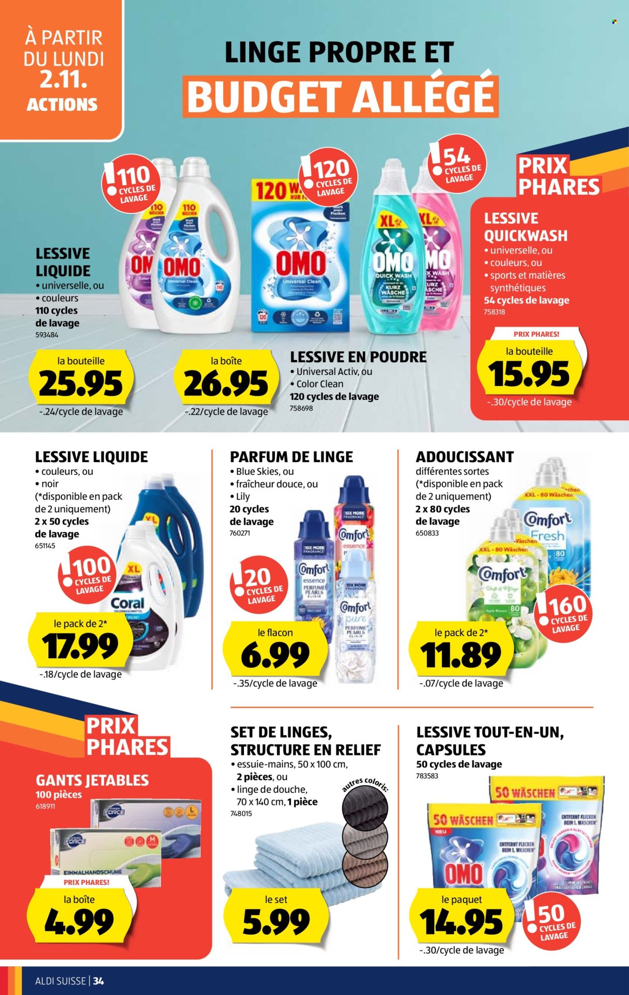 Volantino Aldi - 29.10.2026 - 4.11.2026. Pagina 34
