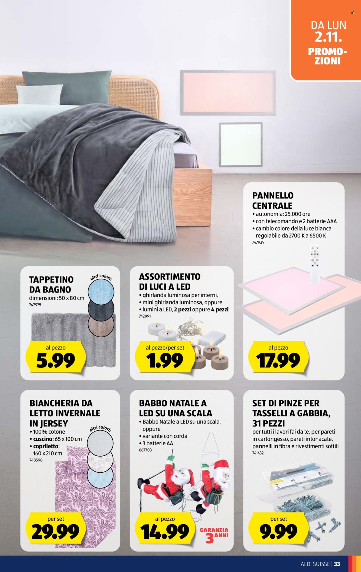 Volantino Aldi - 29.10.2026 - 4.11.2026. Pagina 33