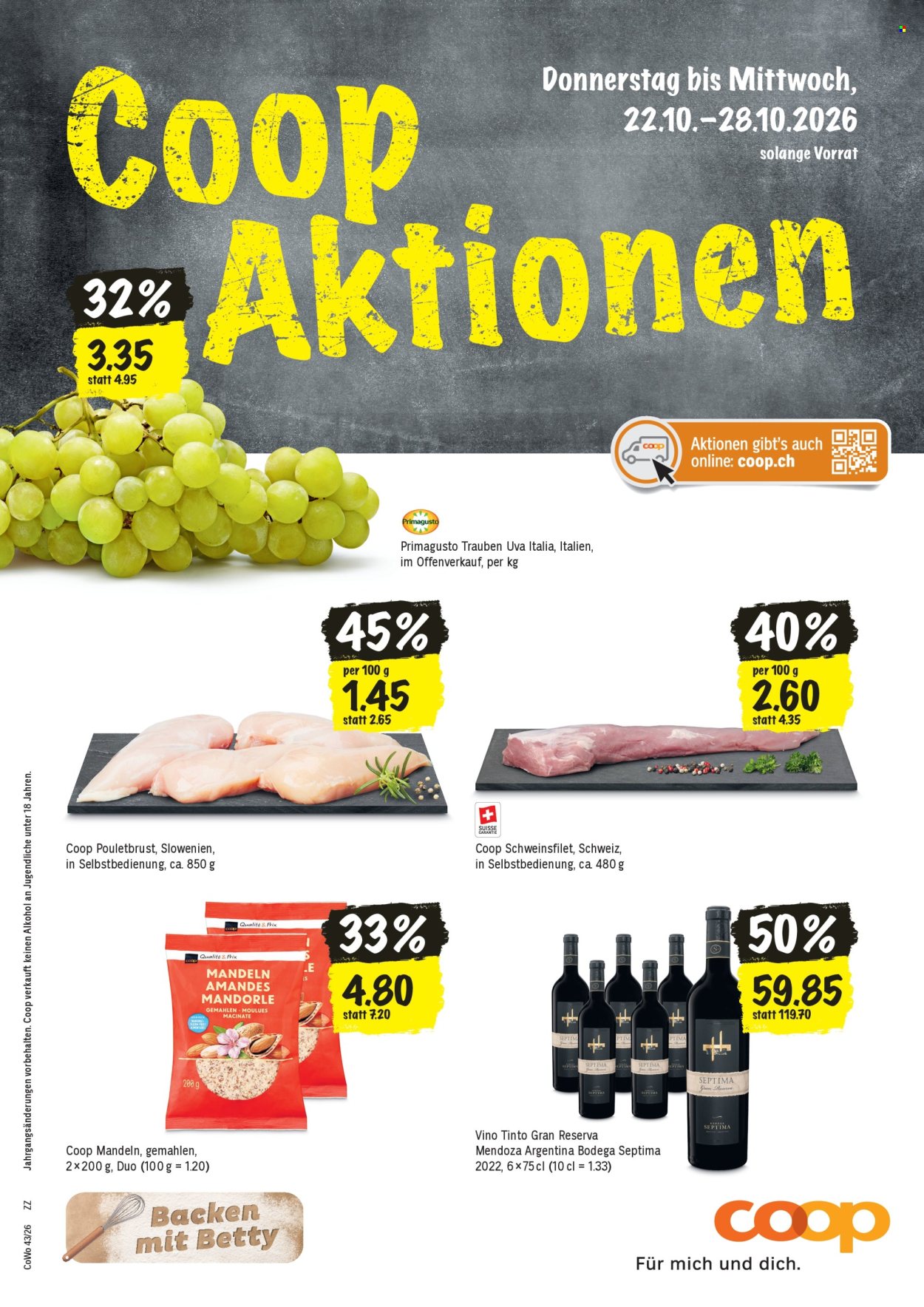 Volantino Coop - 22.10.2026 - 28.10.2026. Pagina 1