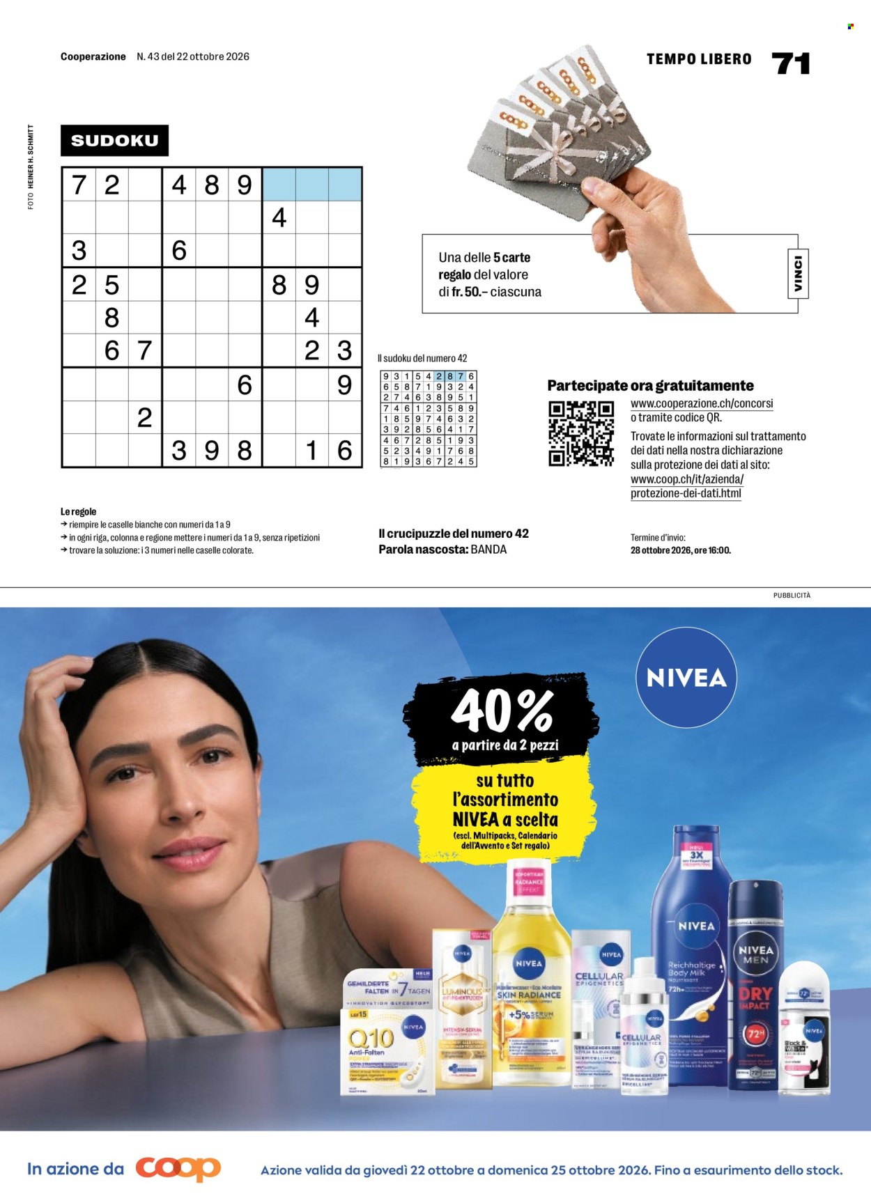 Volantino Coop - 22.10.2026 - 28.10.2026. Pagina 71
