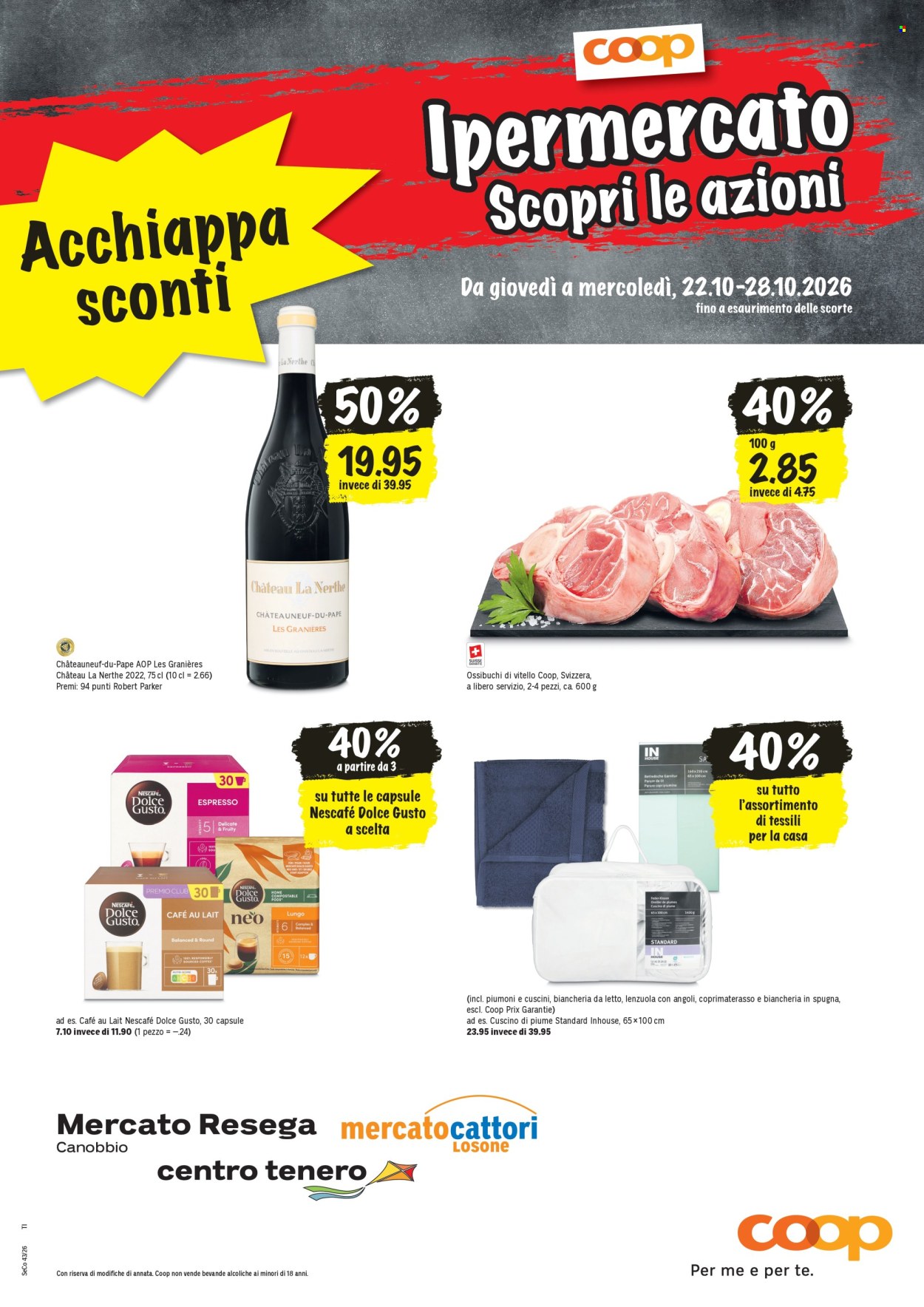 Volantino Coop - 22.10.2026 - 28.10.2026. Pagina 21