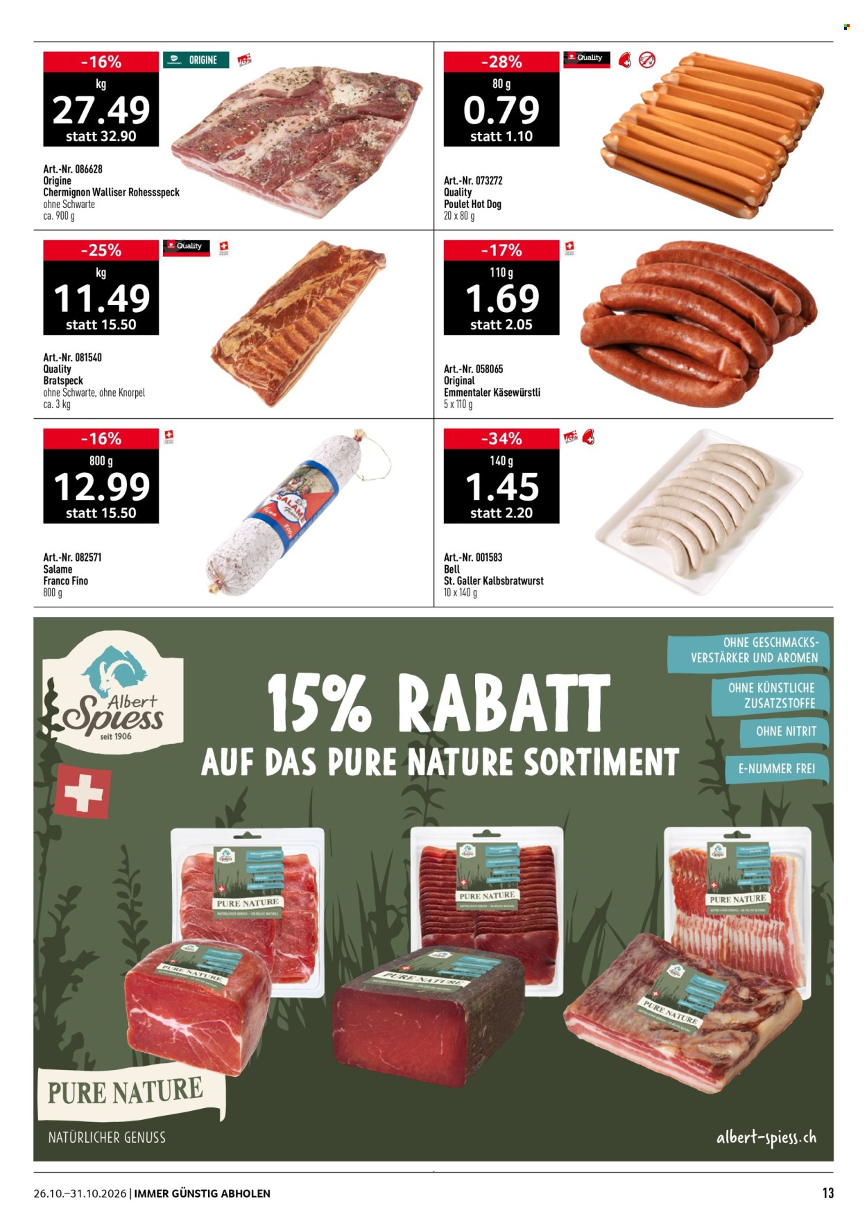 Volantino Prodega - 26.10.2026 - 31.10.2026. Pagina 13