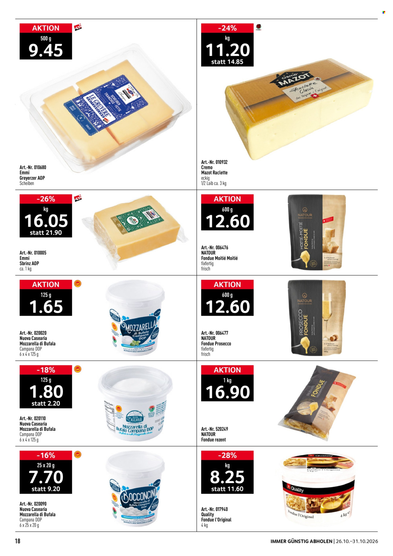 Volantino Prodega - 26.10.2026 - 31.10.2026. Pagina 18