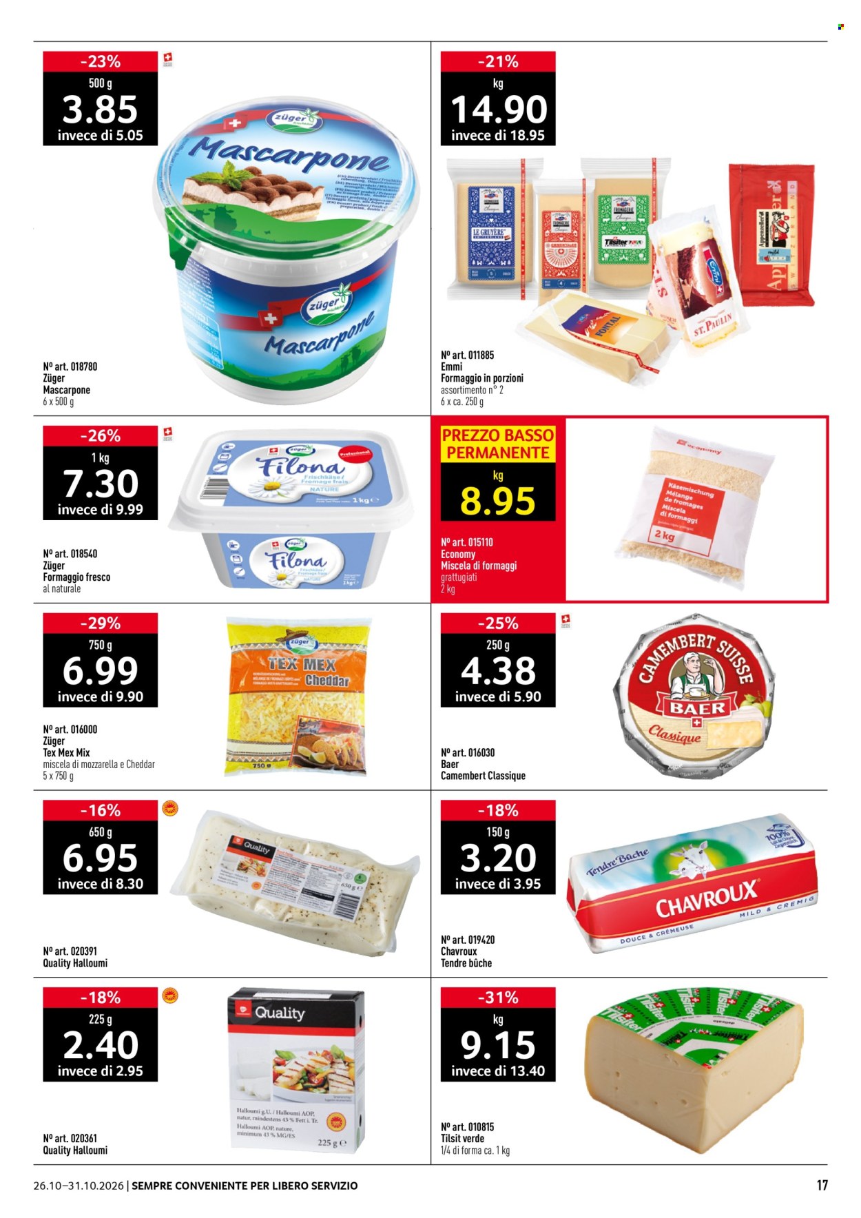 Volantino Prodega - 26.10.2026 - 31.10.2026. Pagina 17