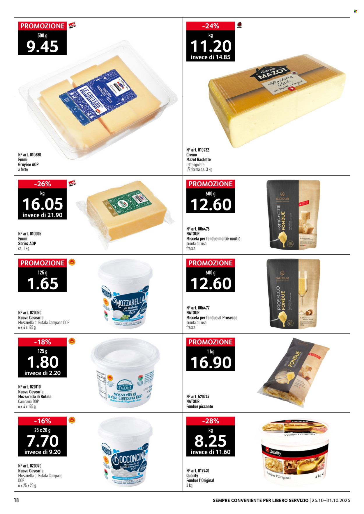 Volantino Prodega - 26.10.2026 - 31.10.2026. Pagina 18