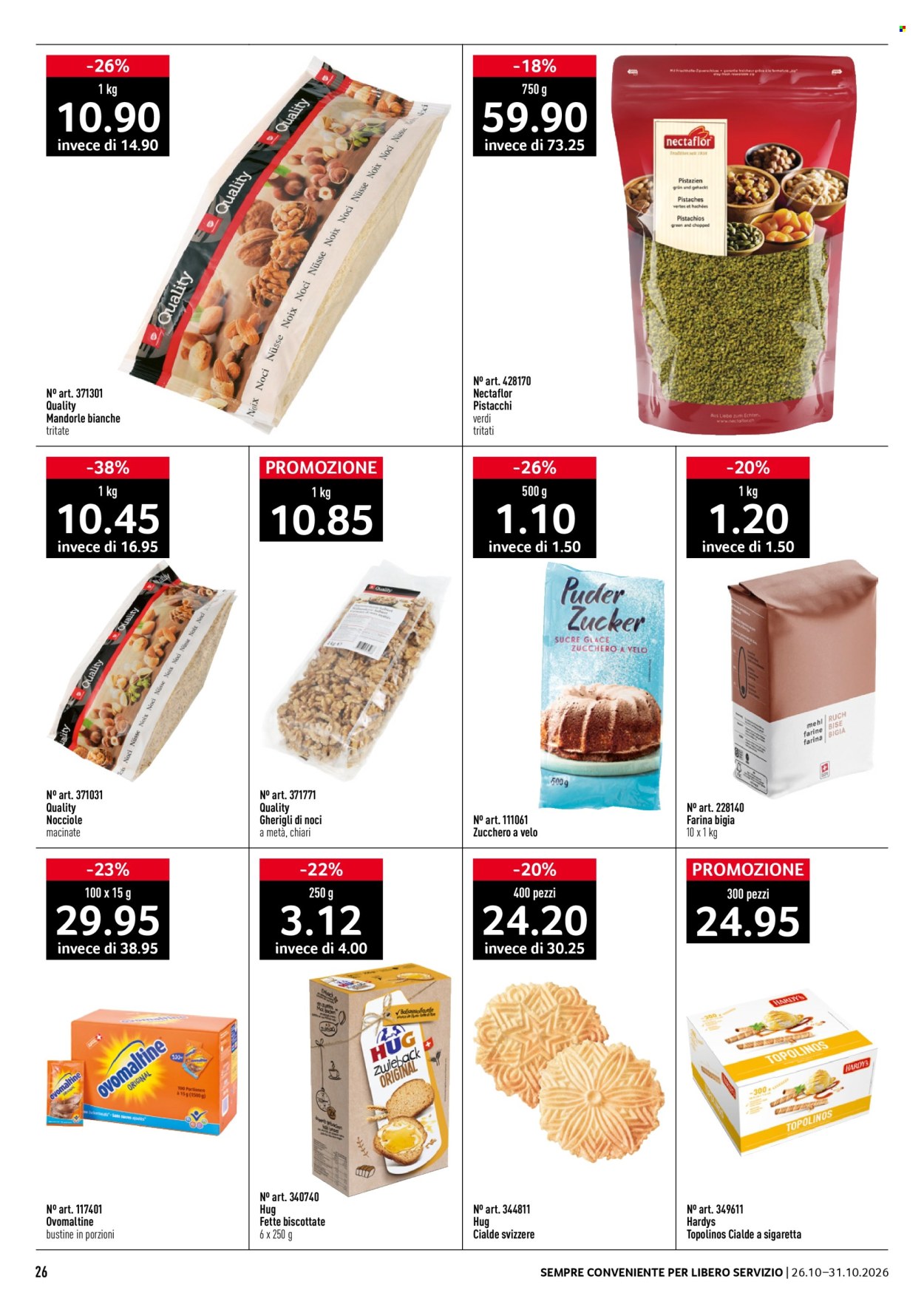 Volantino Prodega - 26.10.2026 - 31.10.2026. Pagina 26
