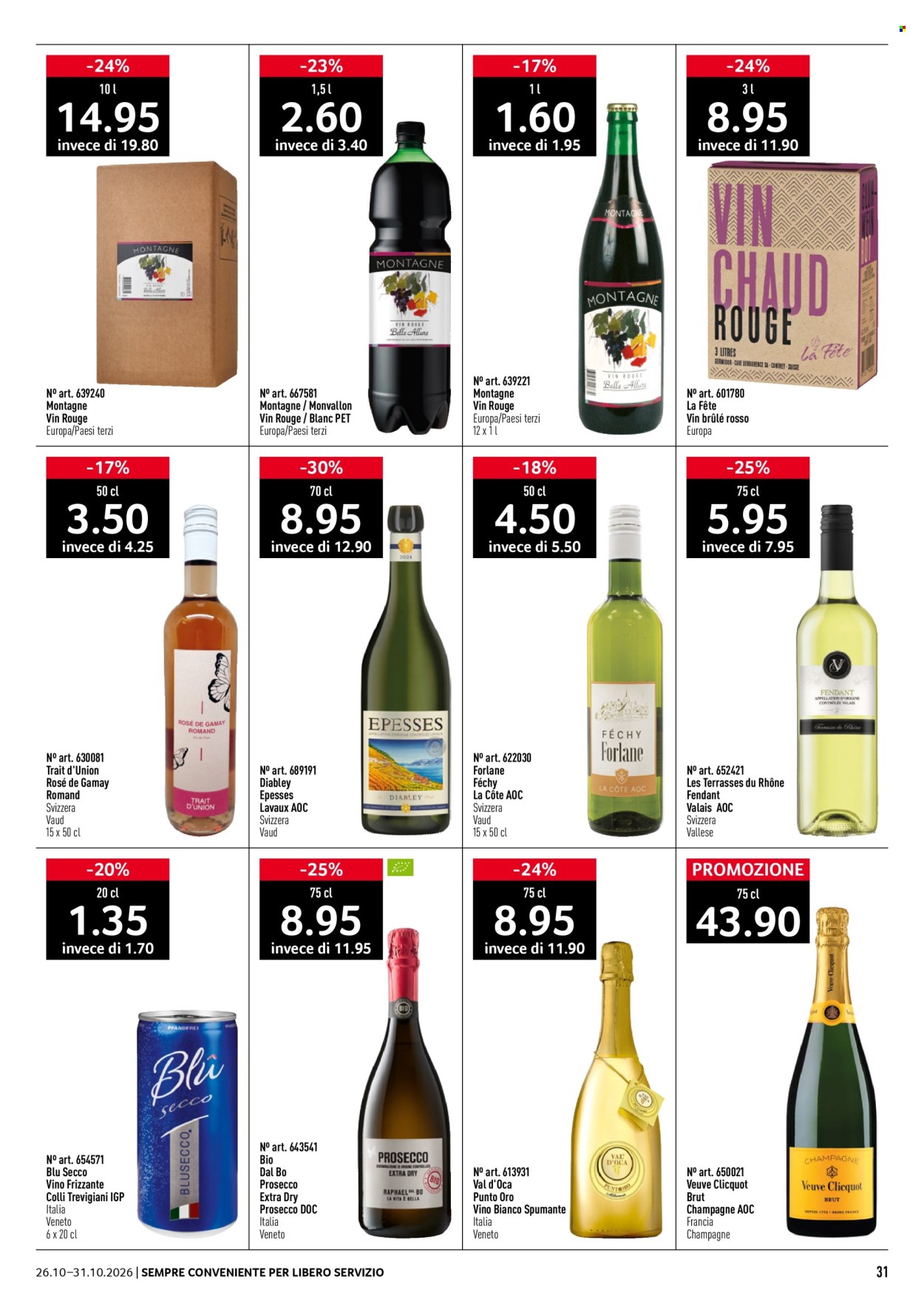 Volantino Prodega - 26.10.2026 - 31.10.2026. Pagina 31