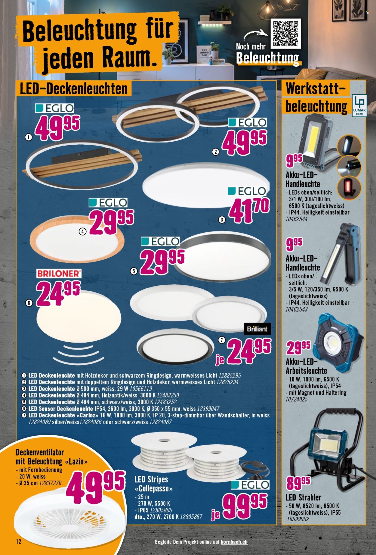 Volantino Hornbach. Pagina 12