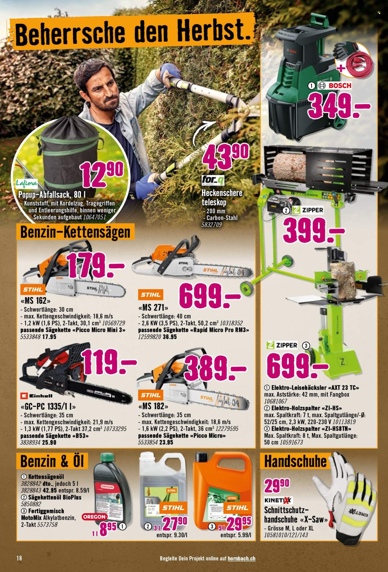 Volantino Hornbach. Pagina 18