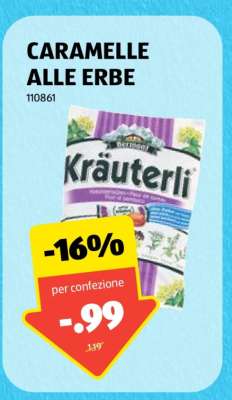 CARAMELLE ALLE ERBE