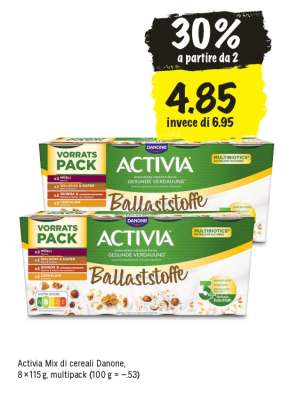 Activia Mix di cereali Danone