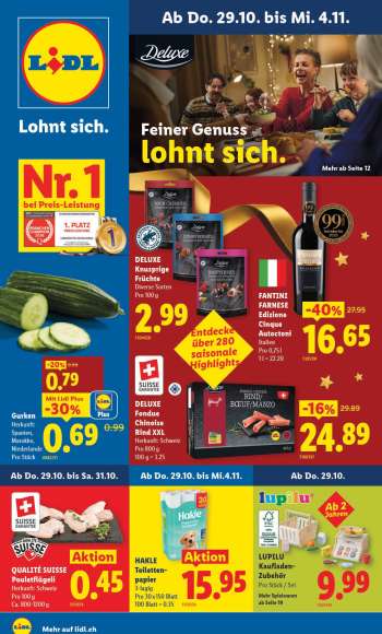 Volantino Lidl - 29.10.2026 - 4.11.2026.