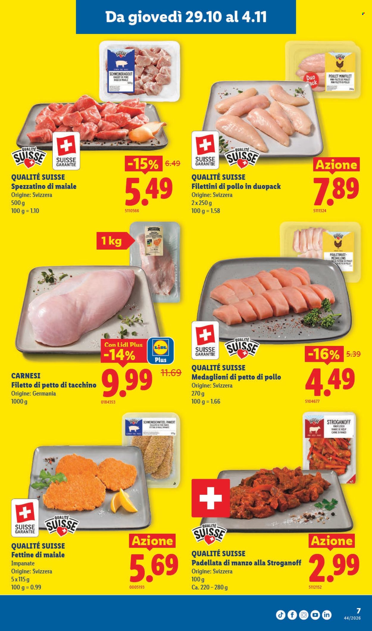 Volantino Lidl - 29.10.2026 - 4.11.2026. Pagina 9