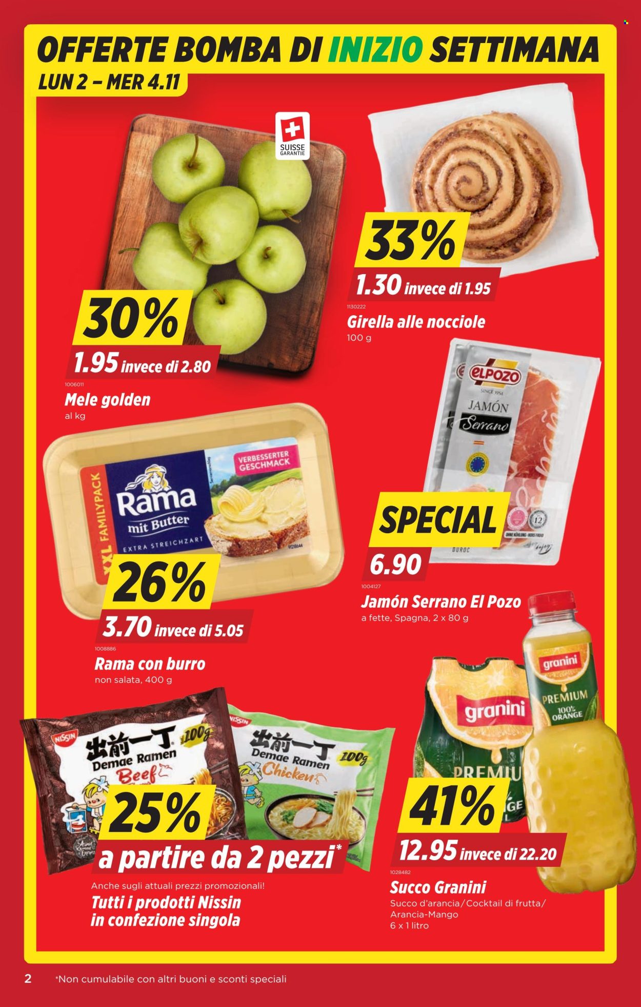 Volantino Denner - 29.10.2026 - 4.11.2026. Pagina 2