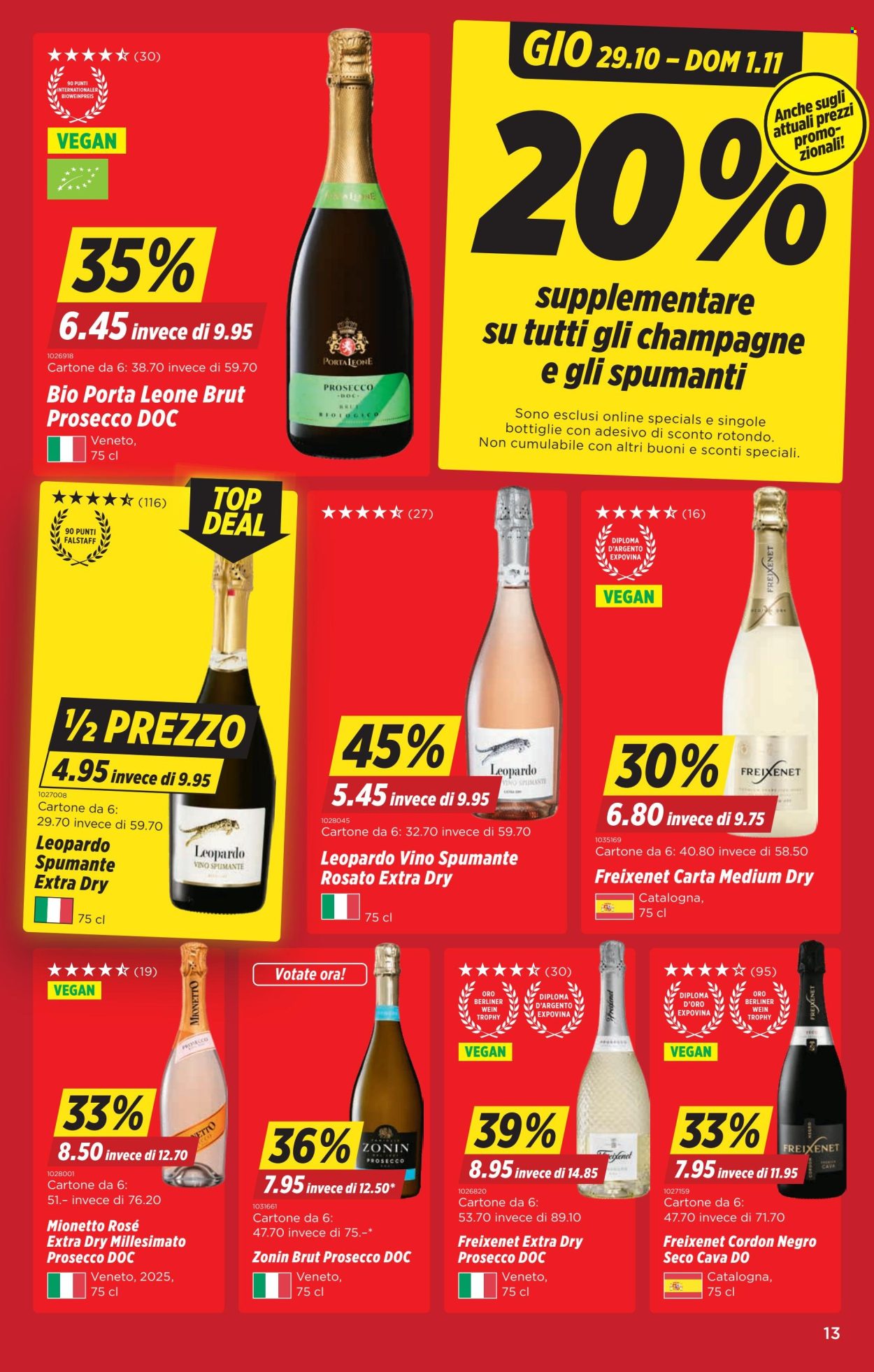 Volantino Denner - 29.10.2026 - 4.11.2026. Pagina 13