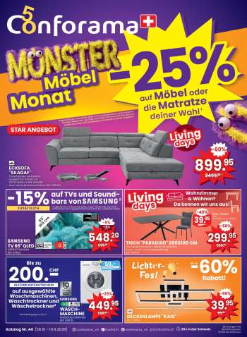 thumbnail - Volantino Conforama - Katalog Nr. 44
