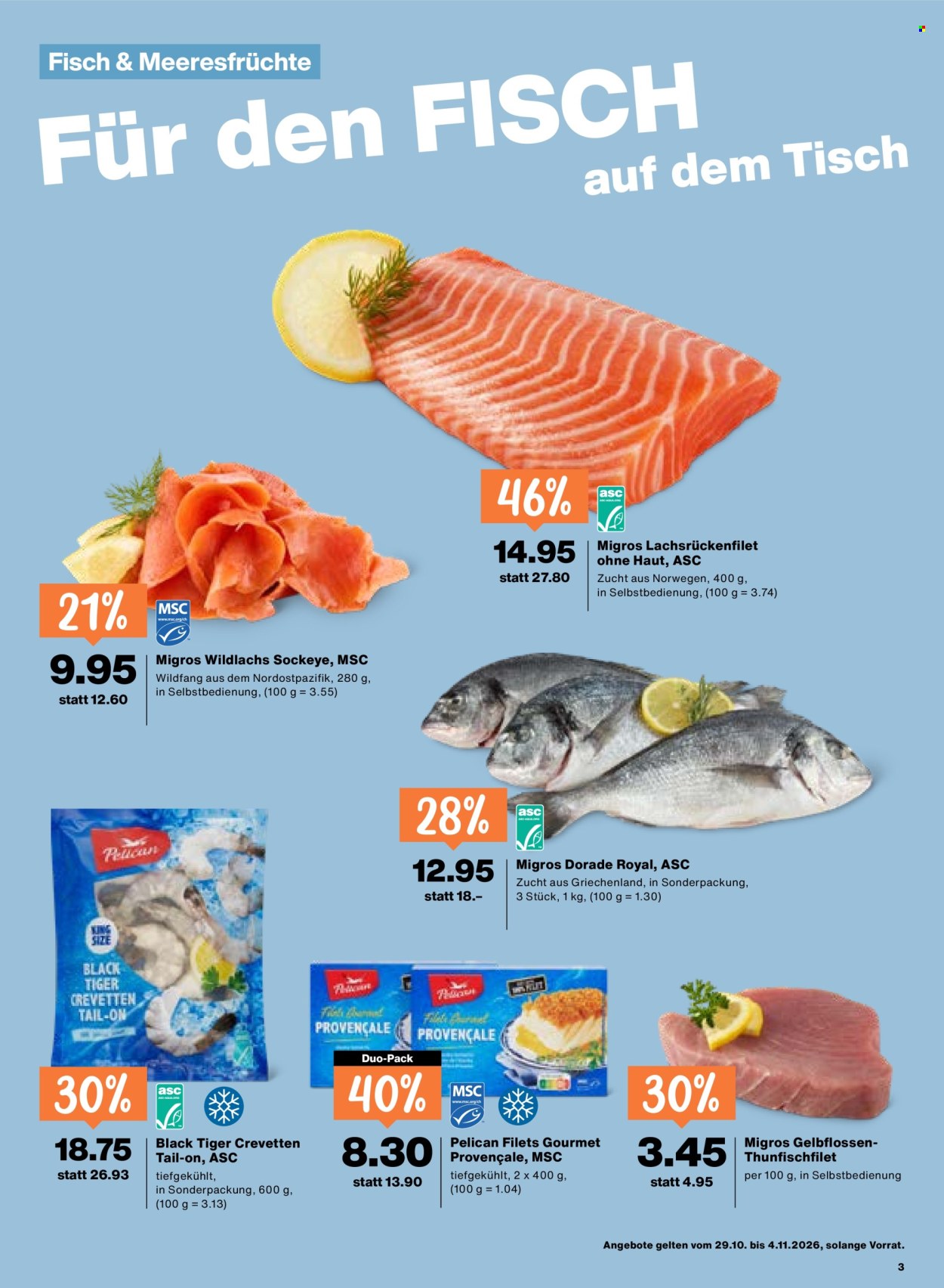 Volantino Migros - 29.10.2026 - 4.11.2026. Pagina 3