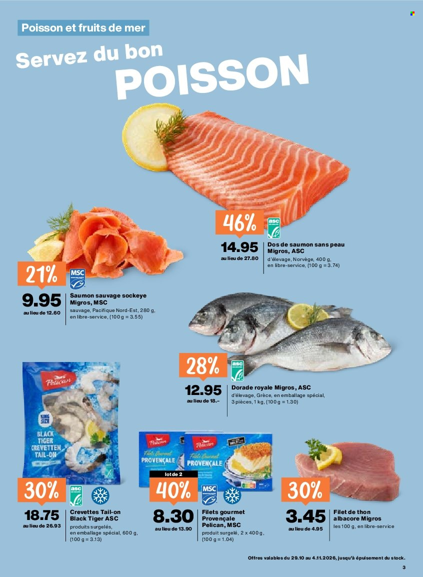 Volantino Migros - 29.10.2026 - 4.11.2026. Pagina 3