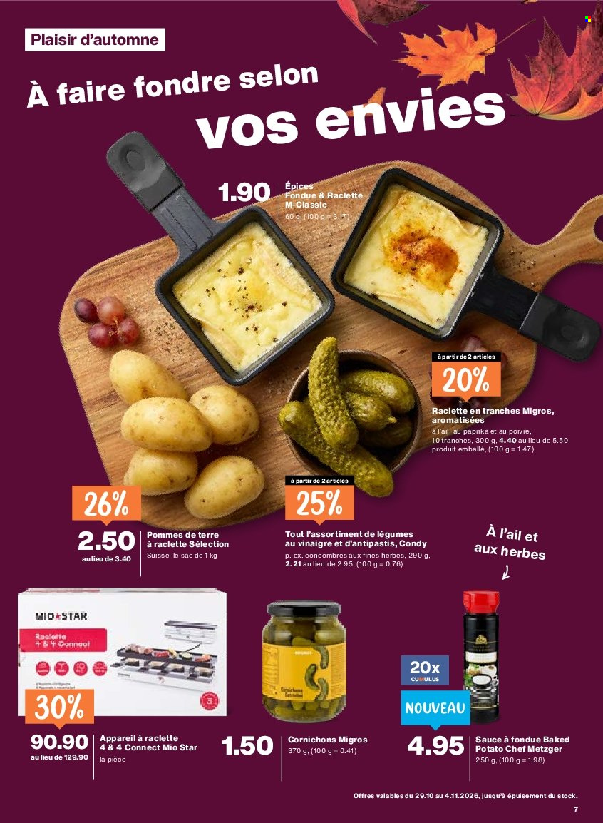 Volantino Migros - 29.10.2026 - 4.11.2026. Pagina 7