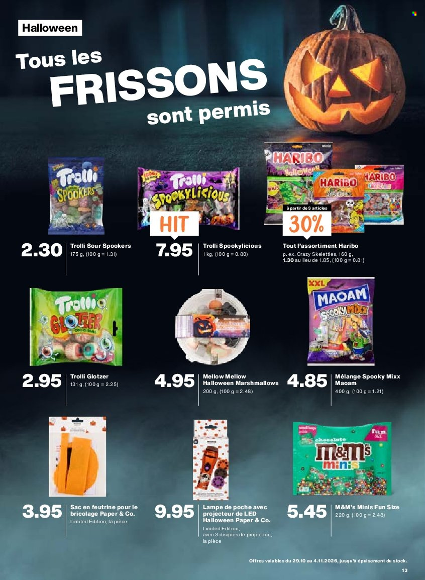 Volantino Migros - 29.10.2026 - 4.11.2026. Pagina 13