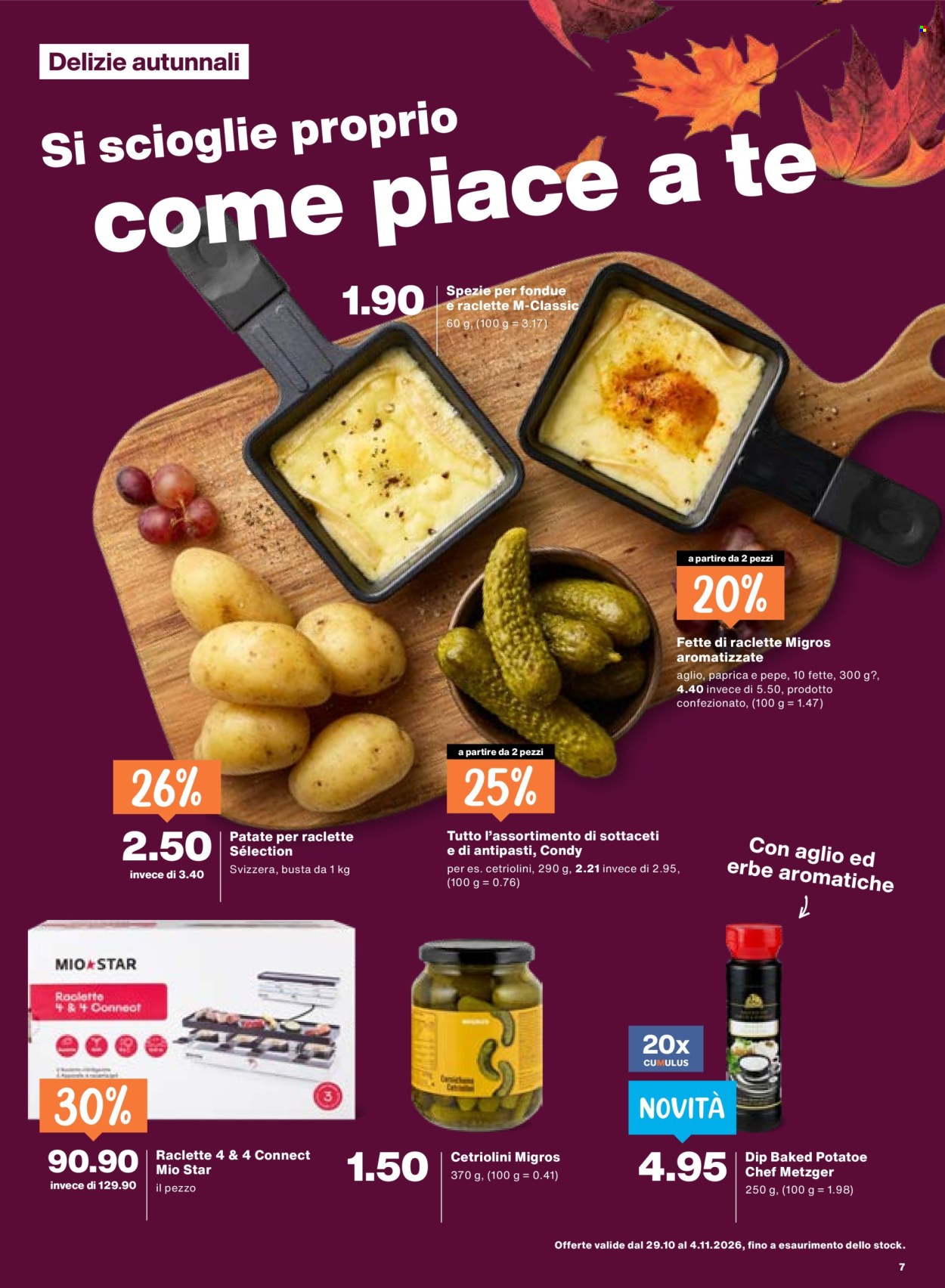 Volantino Migros - 29.10.2026 - 4.11.2026. Pagina 7