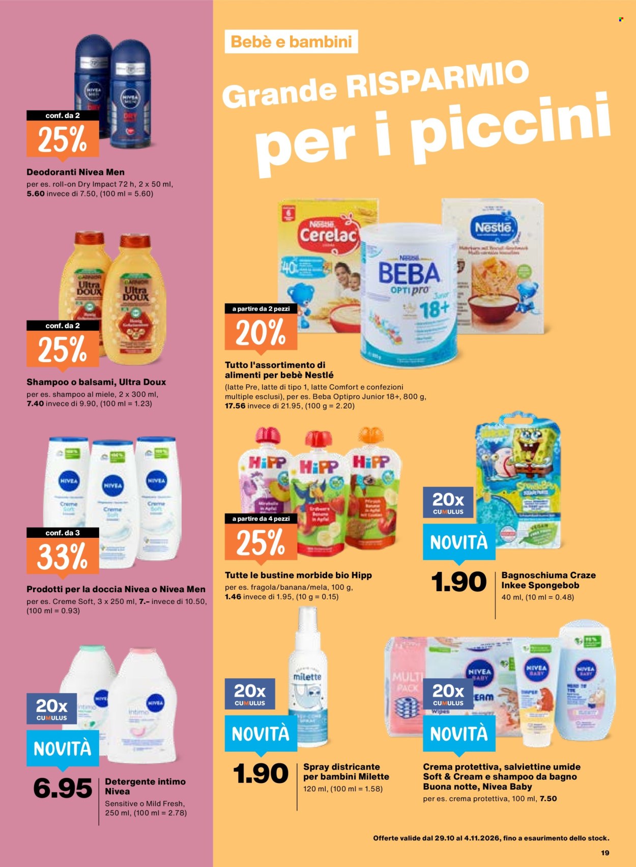 Volantino Migros - 29.10.2026 - 4.11.2026. Pagina 19