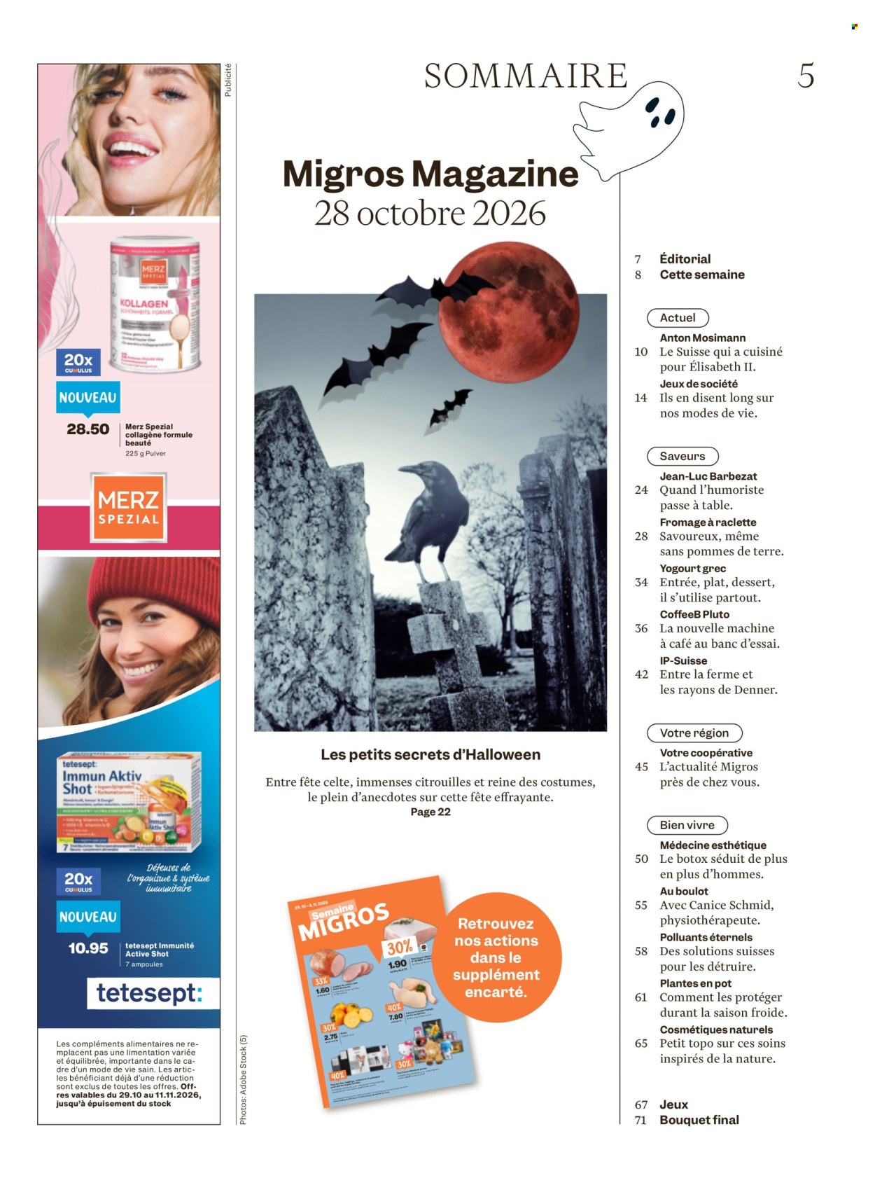 Volantino Migros - 28.10.2026 - 4.11.2026. Pagina 5