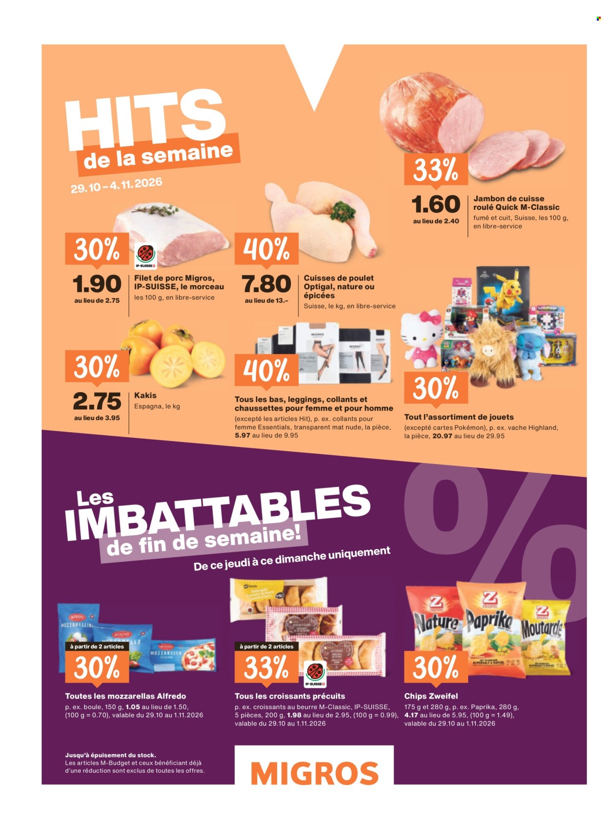 Volantino Migros - 28.10.2026 - 4.11.2026. Pagina 72