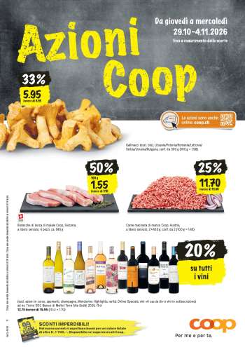 Volantino Coop - 29.10.2026 - 4.11.2026.